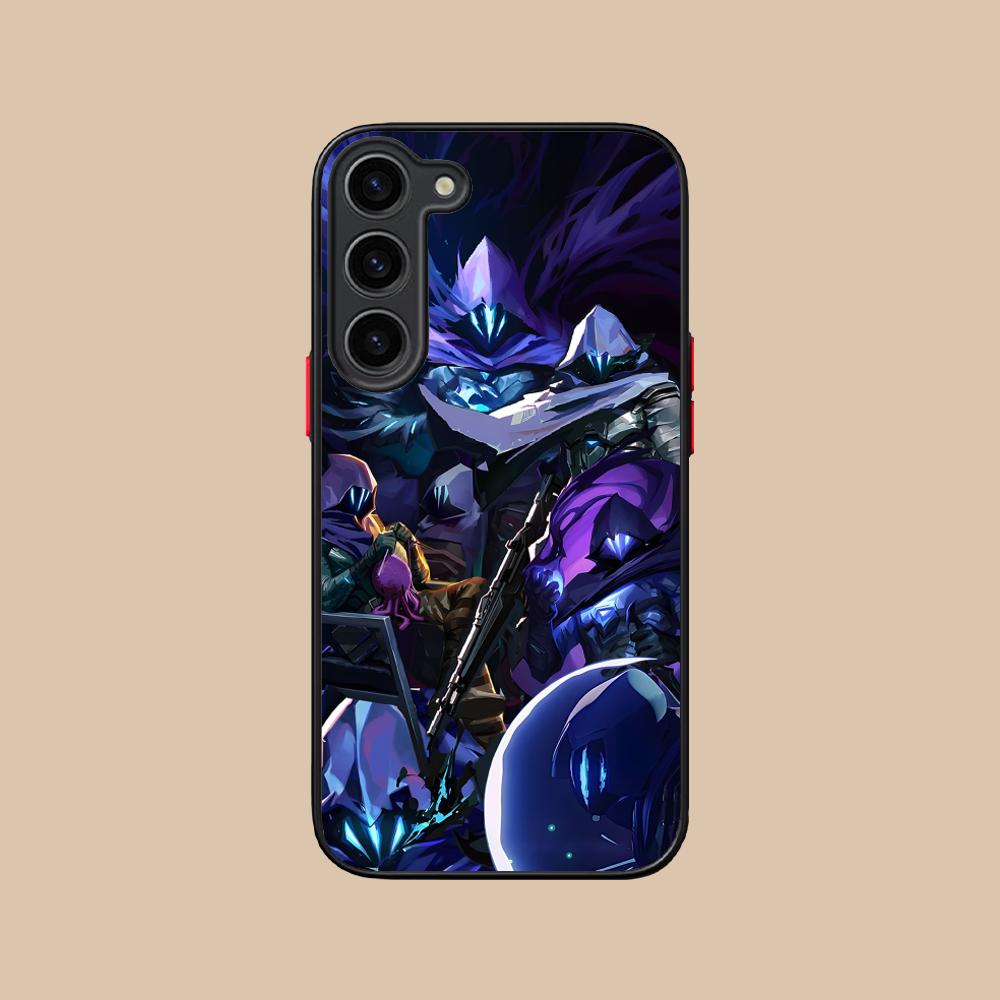 

Чехол для телефона Valo Omen для Samsung Galaxy S26 S25 S24 S23 S22 S21 Plus FE Ultra с ощущением кожи, ударопрочный чехол Galaxy S21 Ultra 5G