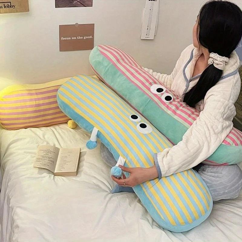 Lovely Long Pillow Bedroom Girls Dormitory Girls Sleep On The Bedside Bed Leg Side Sleeping Cushion Cushion Pillow Can Be Disass
