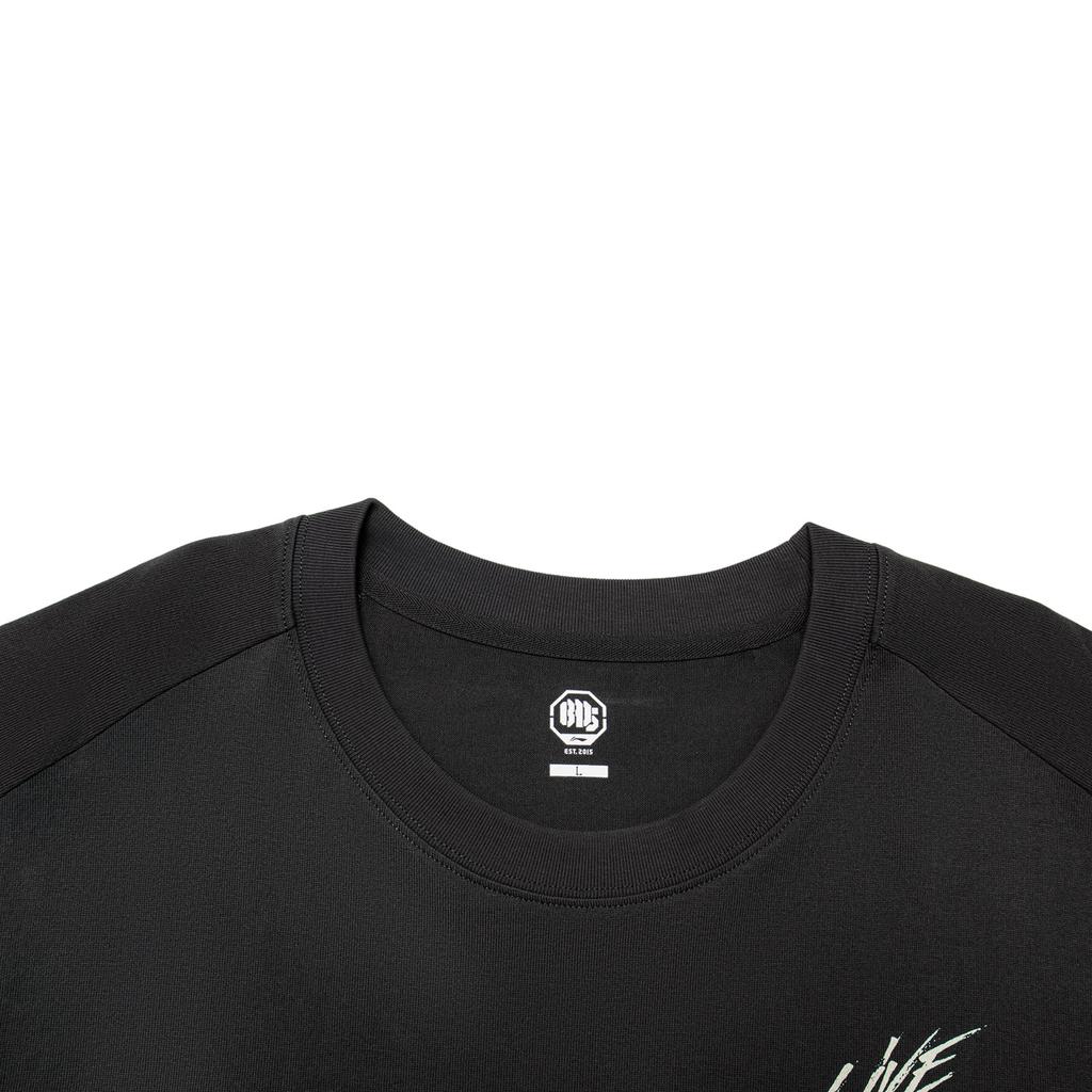 LiNing Loose Breathable Round Neck Comfortable Sleeveless Sports Vest Men Tops Obsidian-Gray AVSU443-3