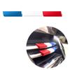ABS plast Francie/Německo/Italská vlajka Znak přední mřížky Kryt grilu Vhodné pro Peugeot 301 408 2008 3008 5008 Nová 308