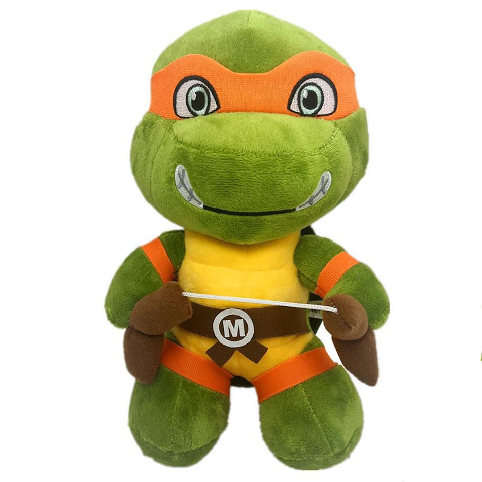 Anime Animation Teenage Mutant Ninja Turtles Plush Leo Don Mikey Raph Team Friend Stuffed Animal Decoration Ornament Toy Gift