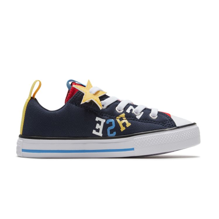 Converse Chuck Taylor All Star Superplay Retro Low Top Canvas Shoes Kids Sneakers Indigo 667337C