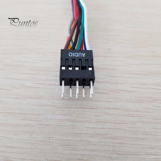 Adaptor de înlocuire pentru cablu audio 13Pin mamă la 8Pin masculin pentru placa de bază Lenovo