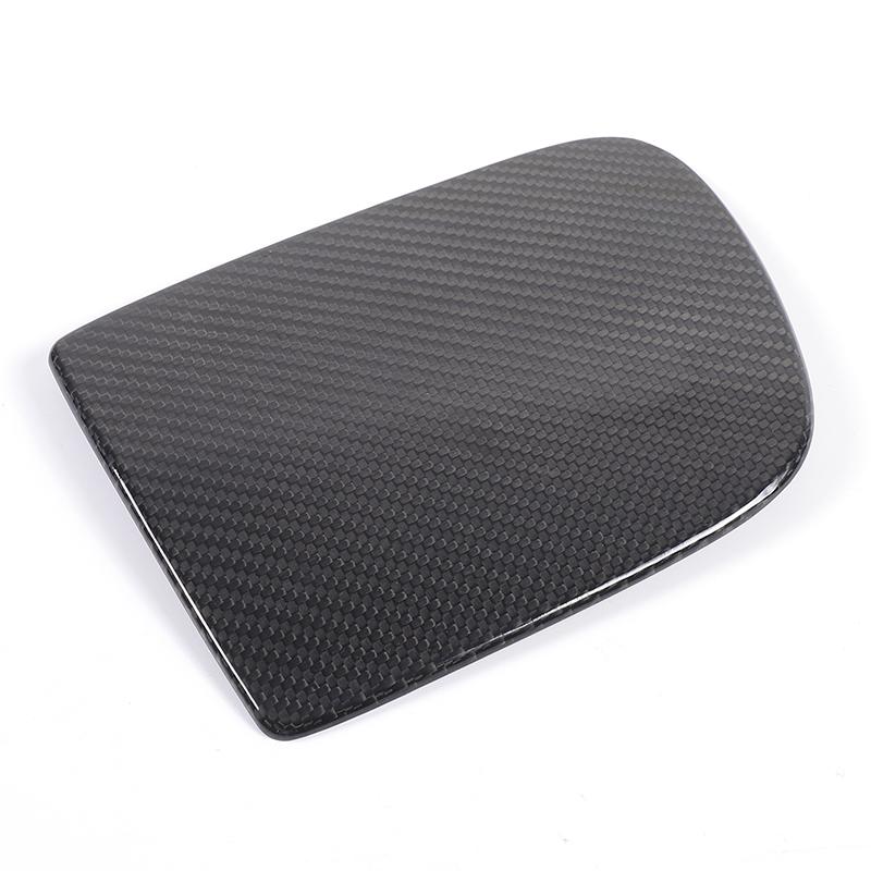 Real Carbon Fiber Car Fuel Tank Cap Decoration Cover Stickers For Chevrolet Corvette C6 2005-2013 Auto Exterior