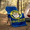 1pc NUKA-BOMBS Fallout1 Theme Blanket - Digital Print, Polyester, Cozy for All Seasons, Perfect for Outdoor, Camping, and Travel