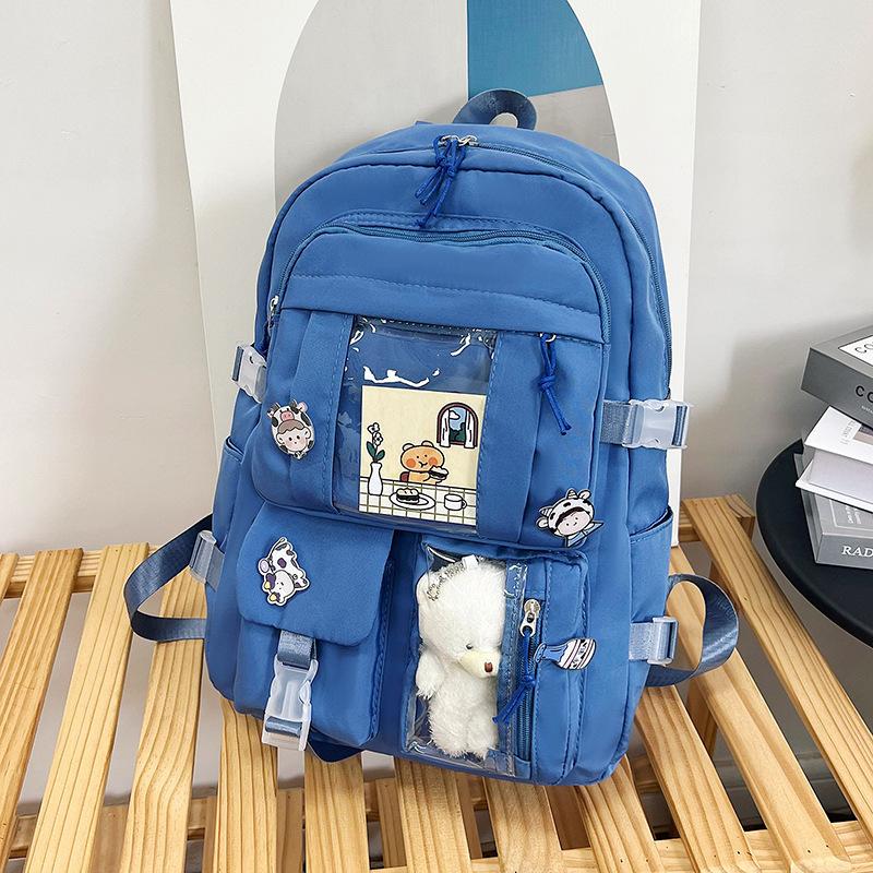 Elementary school bag new backpack fashion Harajuku backpack school season