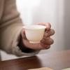White Jade Porcelain Tea Cup Set