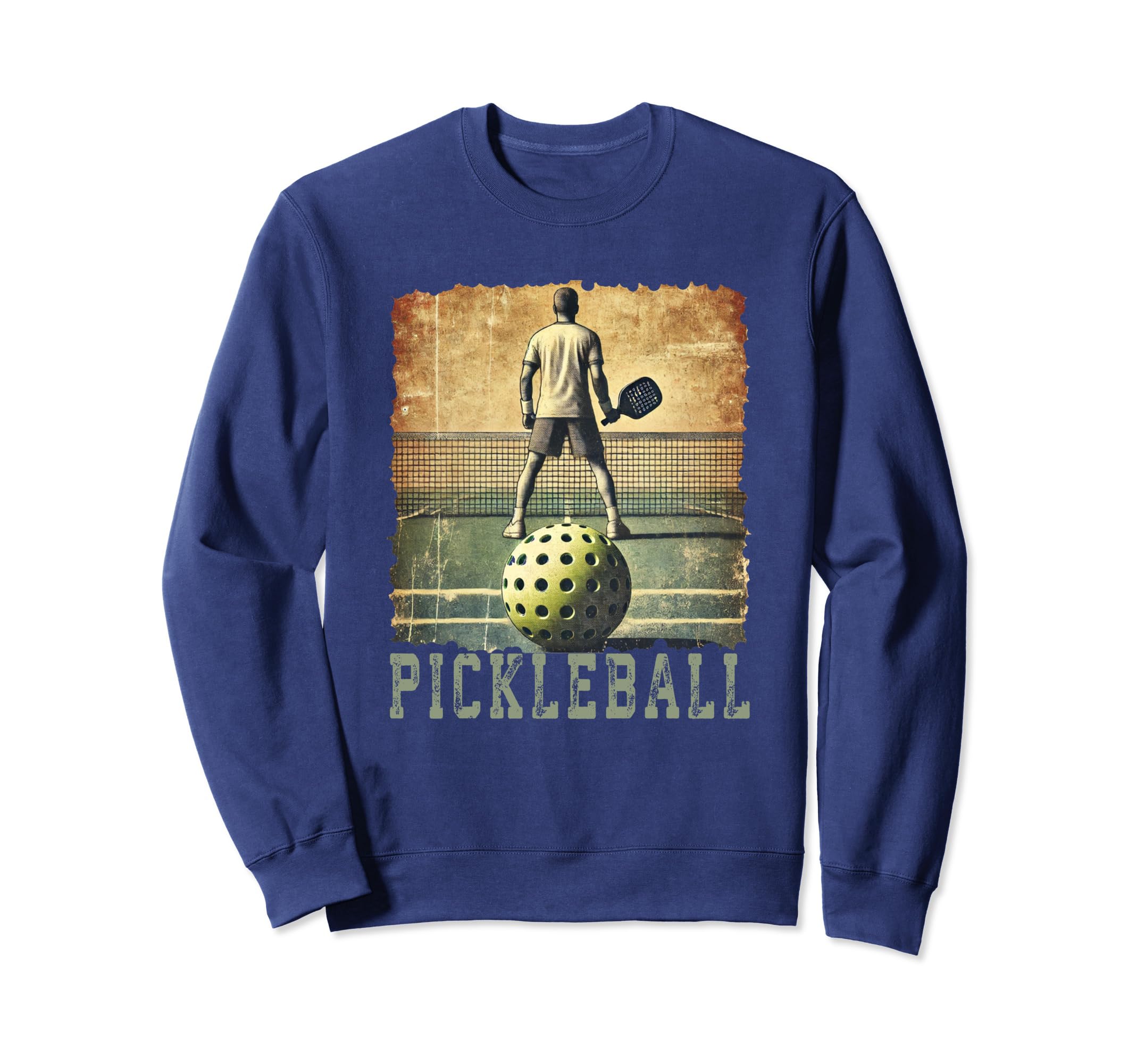 

pickleball athlete player ball sport paddle court trainer синий