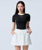 XEXYMIX Sporty Trackline Crop Short Sleeve Xfl2Ts1111