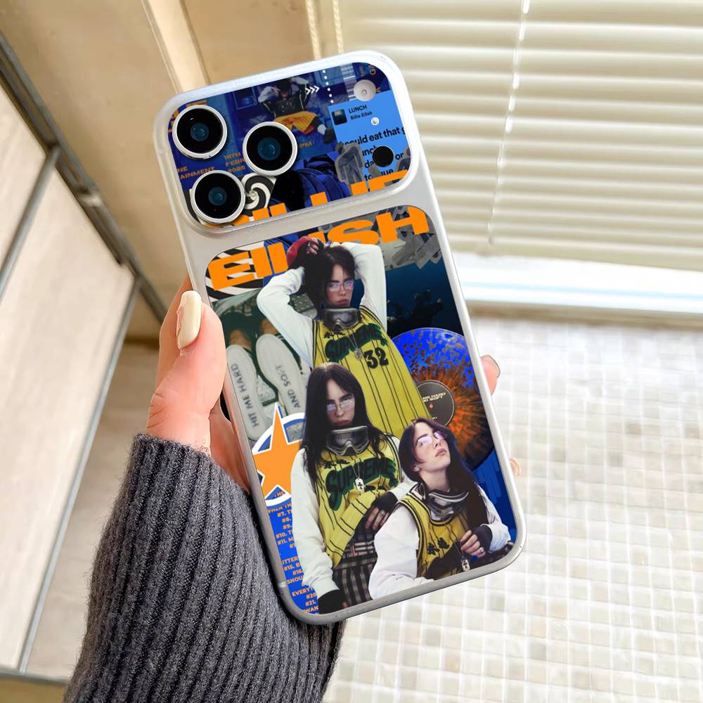 

Pop Singer B-Billie Modern Style Back Decal Sticker Protective Wrap Skin For IPhone 17 Pro 17 Pro Max iPhone 17 Pro