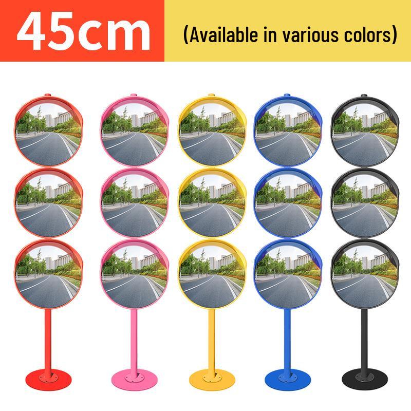 

Influencer Traffic & Check-in Convex Mirror: Wide-Angle Indoor/Outdoor Reflective Mirror for Road Corners & Bends