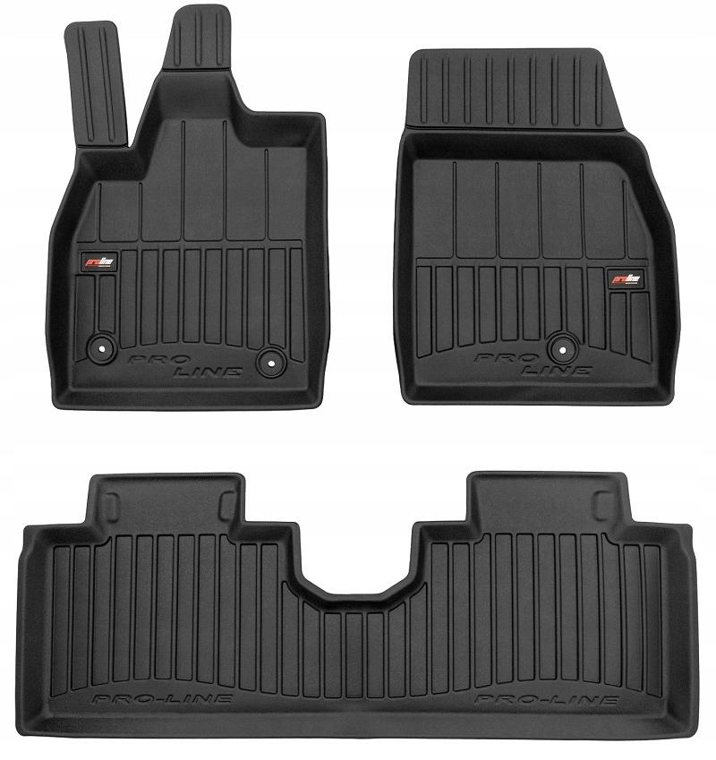 Rubber Mats Seat Alhambra 1 1996-2010 3D Trunks