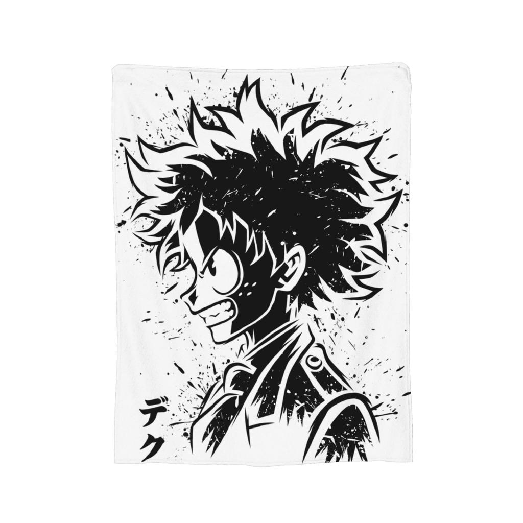 My Hero Academia Blankets Fleece Anime Warm Throw Blankets for Car Sofa Couch Bedroom Quilt