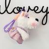 ins West Highland Dog Plush Toy Pendant Bow Puppy Girl Heart Bag Keychain Pendant