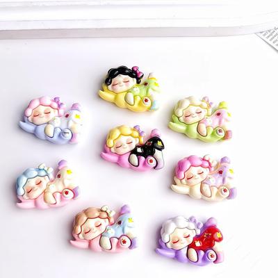 Cute Wendy Girl Resin Ornaments: DIY Accessories for Hair Clips & Phone Cases