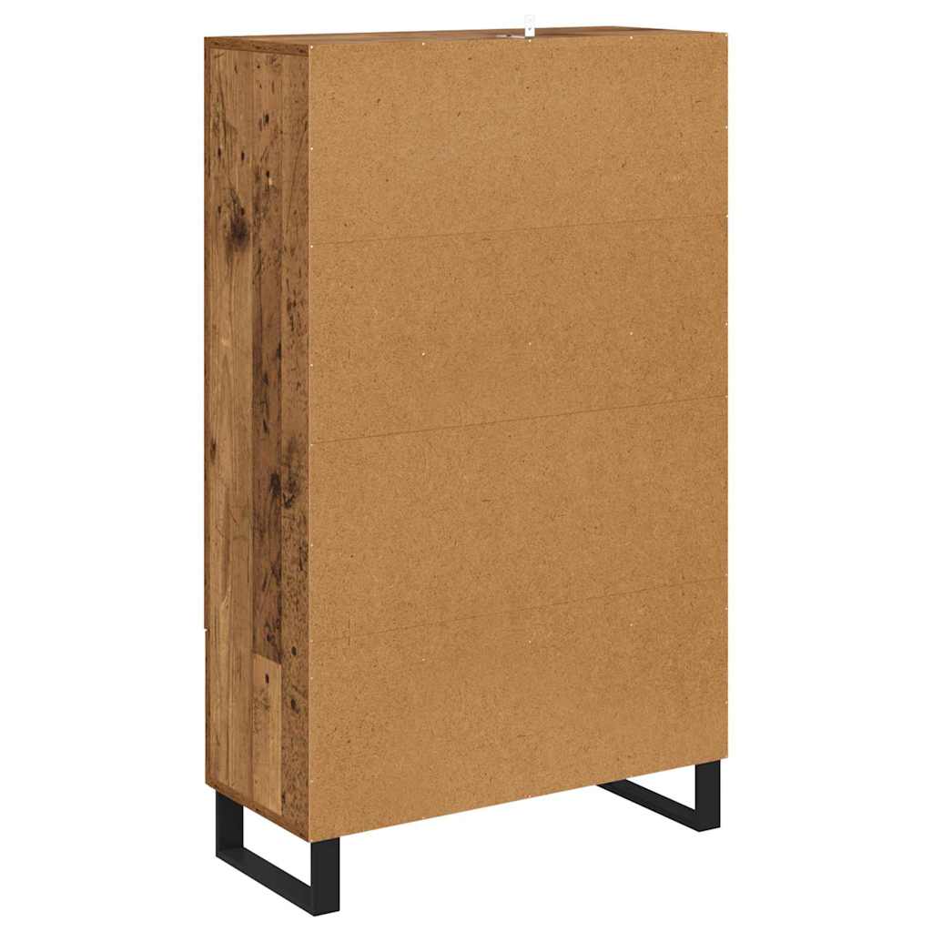 Highboard Reclaimed Wood 69.5 x 30 x 115 cm Wood Based Material