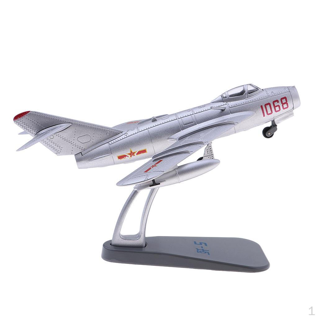 1:72 China Helicopter Shenyang J-5 Jet Fighter Model Die-cast Collection Art Crafts