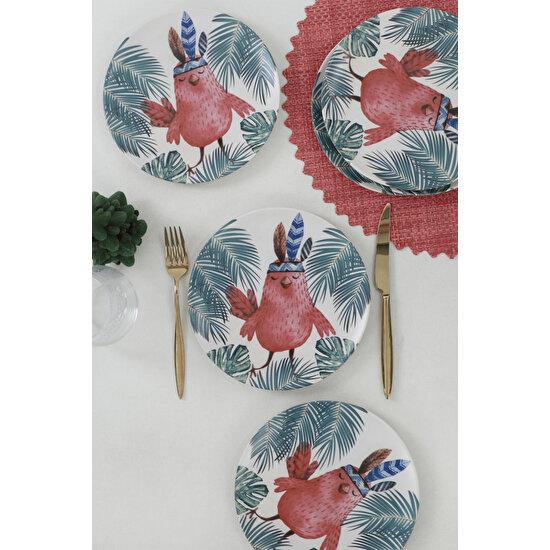 

Тарелка для торта «Тропическая сова» Keramika, 21 см, 6 предметов — 17718