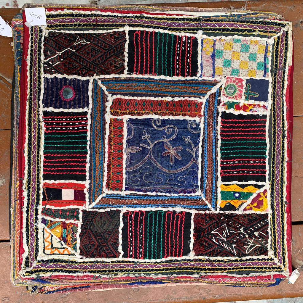 Old Stock Ethnic Indian Cushion Covers – Traditional Patchwork Textile