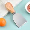 Stainless Steel 4 Piece Cheese Knives Set Kitchen Utensil Butter Cheese Knife with Wood Handle,Jam/cream Spatula Kitchenware Set