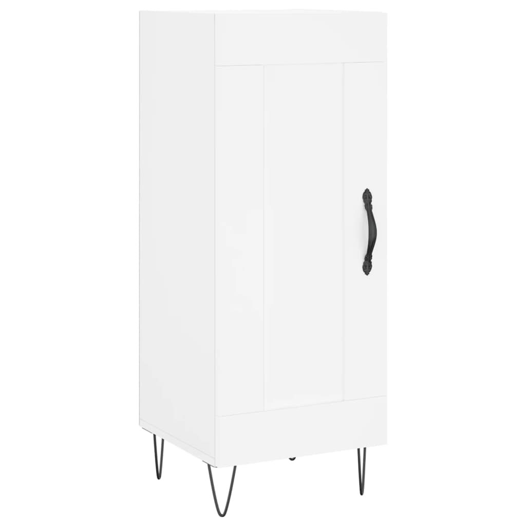 Sideboard White 34.5 x 34 x 90 cm Particleboard