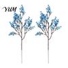 Orange Silk Plants for Halloween Decoration Realistic Artificial Flowers Autumn Home Decoration, Floral Lifelike Branches Seasonal Display Table