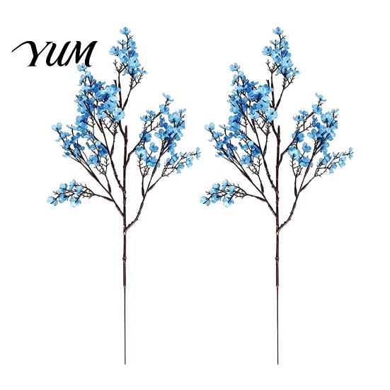 Orange Silk Plants for Halloween Decoration Realistic Artificial Flowers Autumn Home Decoration, Floral Lifelike Branches Seasonal Display Table