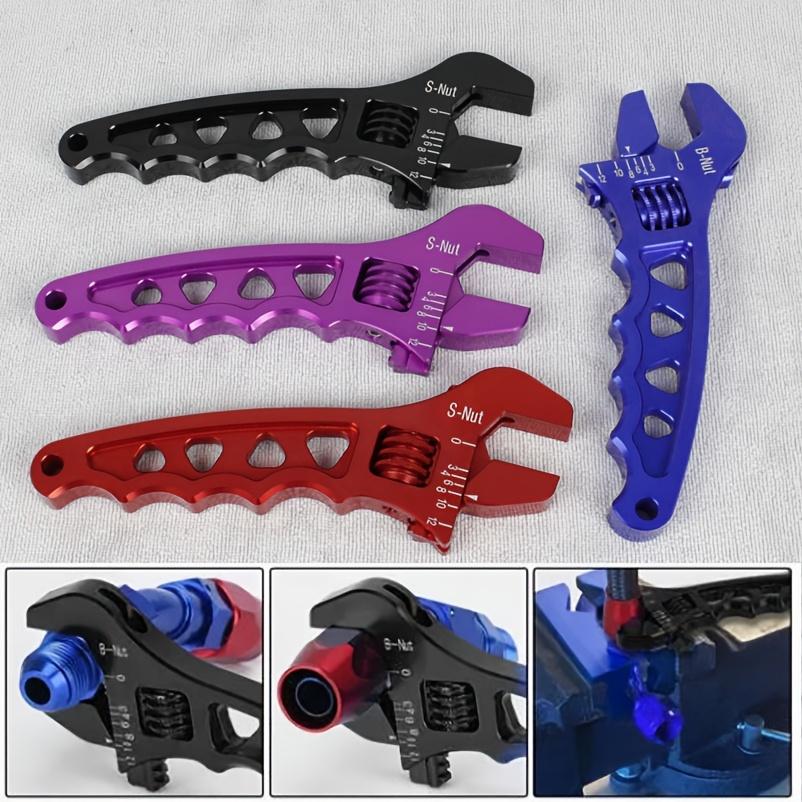 New Lightweight Aluminum Spanner 3AN-12AN Adjustable Spanner Wrench