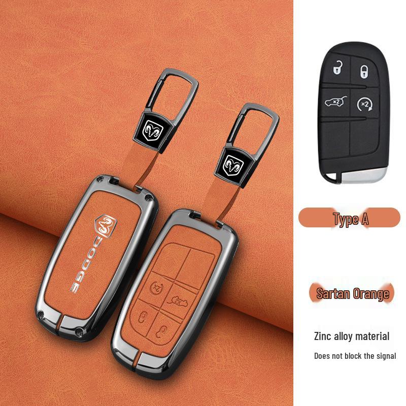 Dodge Journey Key Case for 2013-2016 Models - Metal Car Buckle Included