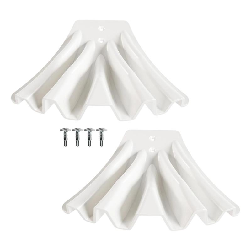 

2Pcs Rain Water Drainage Disperser Gutter Downspout Extensions Downspout Rainwater Disperser Tool Easy to Install белый