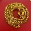 Men's Light Luxury Gold Chopin Chain Necklace - Simple and Elegant Rope Design