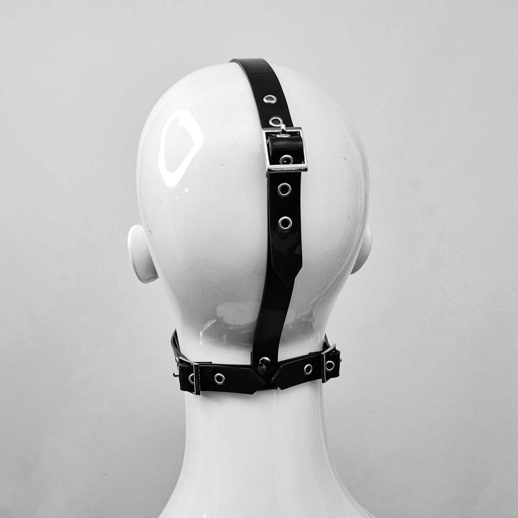 Women Sexy Mask Rivet Cosplay Face Faux Leather Eyes Masks Halloween Party Erotic Masquerade Adult Sex Toys Exotic Accessories