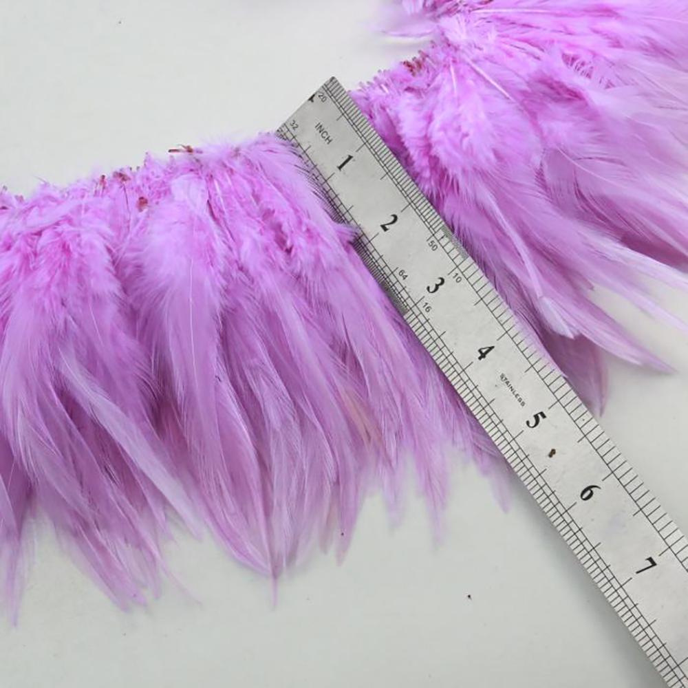 Whole 900PCS Fade Rooster Feathers Dyeing 5-6" Hackle 12-15 Cm Strung DIY Chicken Plume Jewelry Costume Hat Party Mask