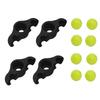 Tennis Ball Foot Pads Indoor Cycling Snap Rocker Feet Adapters Rocker Plate Feet for Smart Bike Trainer Home Workout Equipment