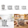 Fine Mesh Seasoning Ball Strainer Stainless Steel Spice Basket Kitchen Tea Infuser for Loose Leaf