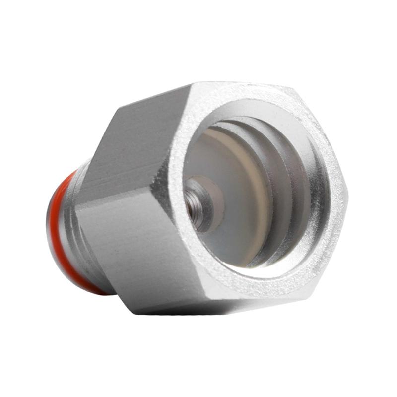 Soda CO2 Druckregler Adapter, Weiblich TR21-4 Soda Zylinder Zu Männlich G1/2 CO2 Flasche Langlebig
