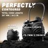 Adjustable Penis Ring Vibrator with 10 Vibration Modes for Delayed Ejaculation Penis Ring with Testicle Massager Couples Set Men's Adult Toy