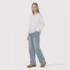 Thursday Island Jacquard Straight Fit Denim Pants T266mje139w