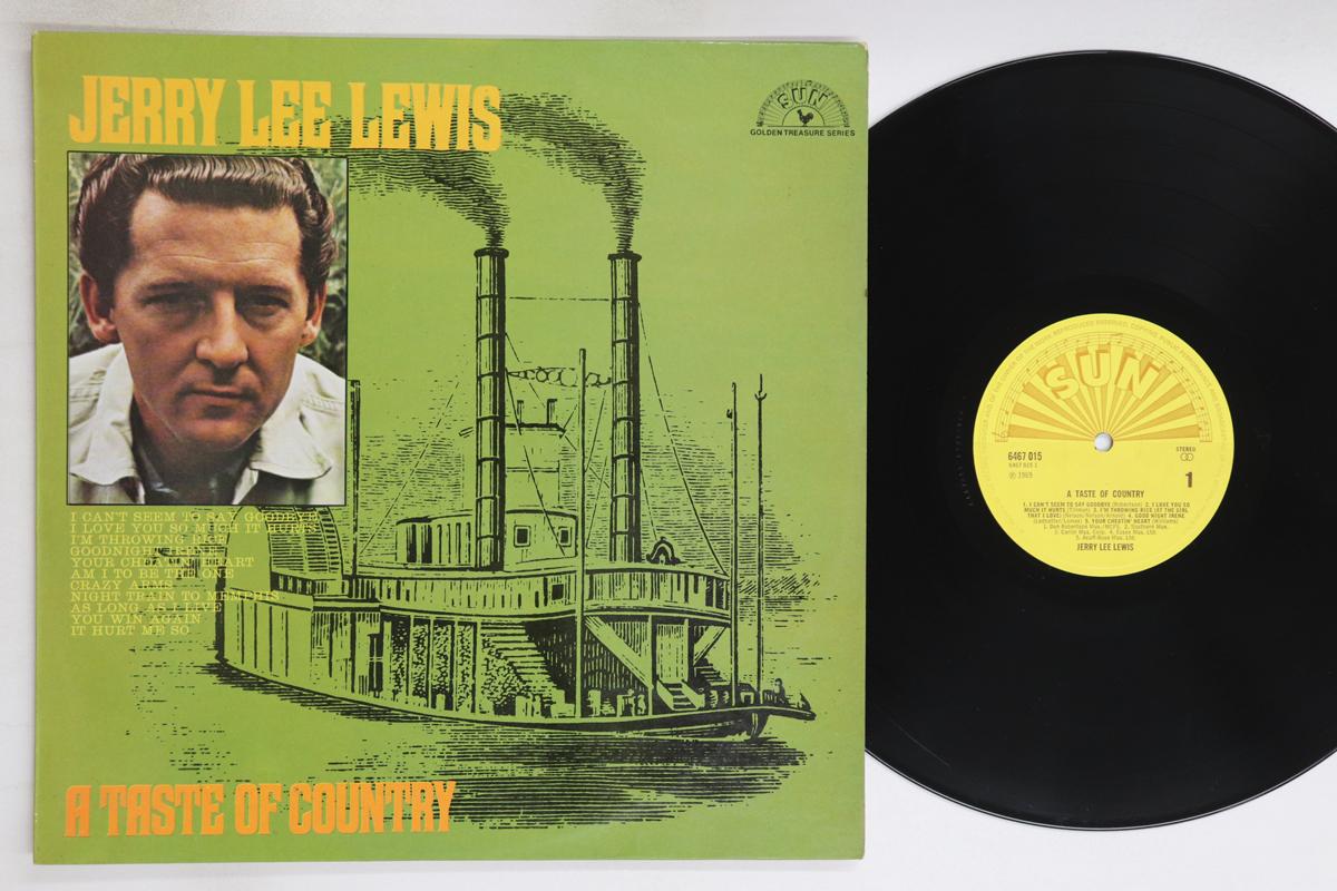 

LP Record JERRY LEE LEWIS - A Taste Of Country 6467015 Sun 1969 UK Rock Used
