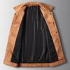 Spring, Autumn and Winter New Suede Middle-aged and Young People Loose Micro-wide Version Casual Tooling Jacket Tide