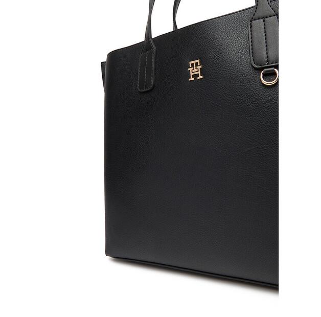Bag Tommy Hilfiger Tommy Hilfiger Th Distinct Satchel AW0AW17463 Black