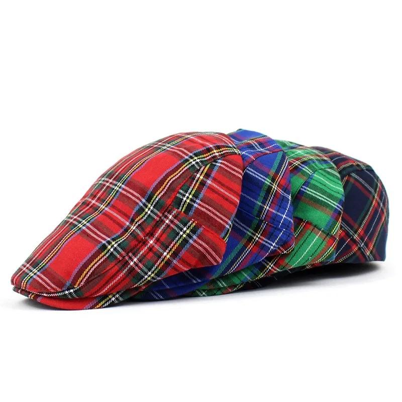 Berretti Vintage Uomo Donna Unisex Berretti Cappello da Giornalaio Cappelli Primavera Autunno Cappello a Punta Cappelli Casual Regolabili