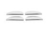 Handle Pads (4 Pcs, Stainless Steel) Carmos - Turkish Steel for Renault Scenic 1998-2003