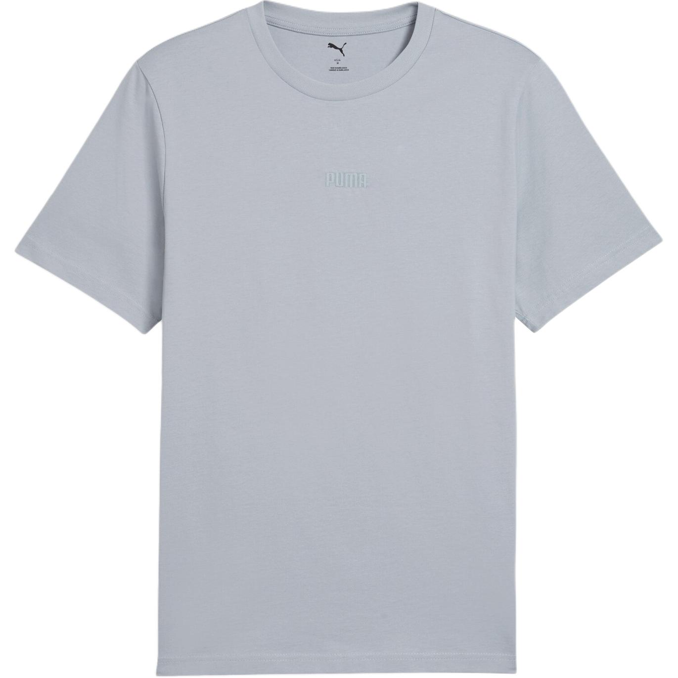 PUMA Basic Elevated SS25 T Shirt Men s Light Gray 63 690272-63 L (180/100A)