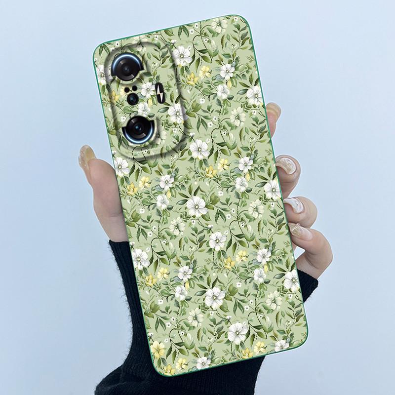 For Poco F3 F4 GT Redmi K40 K50 Gaming Case Simplicity Soft Liquid Silicone Phone Housing F4GT F3GT Camera Protection Back Cover