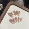 Pure Handmade Simple and Versatile Ice-transparent Side Light Cat Eye Moon Cage Detachable Patch Wearable Armor