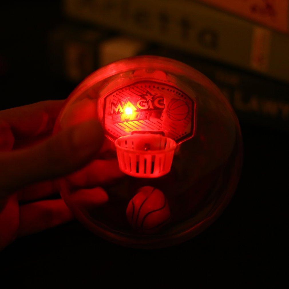 Handheld Electronic Basketball Game with LED Light & Sounds Reducing