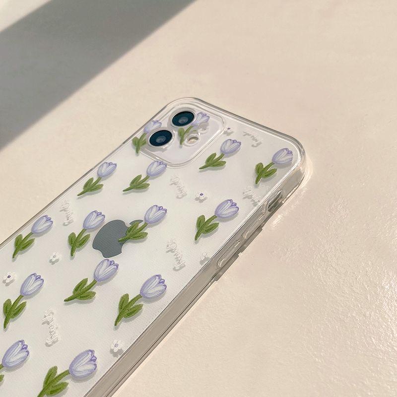 Květinové pouzdro pro Samsung S24 Ultra Fundas Samsung Galaxy S23 Ultra S20 S21 FE S22 Plus S21FE S23FE silikonový průhledný kryt