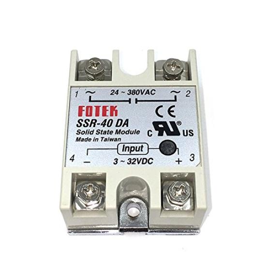 Zmart Digital Thermostat Relay Switch for PID Temperature Controller 40A SSR Heatsink Thermocouple K Includes Original Japanese Specification Sheet
