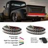 Auto LKW LED Streifen Heckklappe Lichtleiste Rückfahrbremsheck Laufendes Blinklicht Pickup Truck Hintere Dekorative Lampen